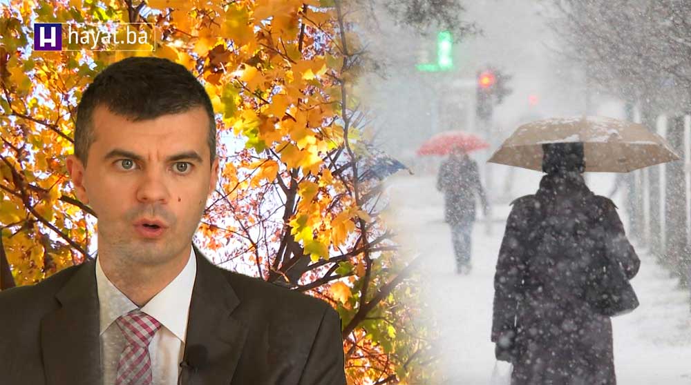 JAVIO NAM SE METEOROLOG KRAJINOVIĆ, PRIPREMITE JAKNE: SUTRA UŽIVAJTE, ONDA NAM STIŽE I SNIJEG!